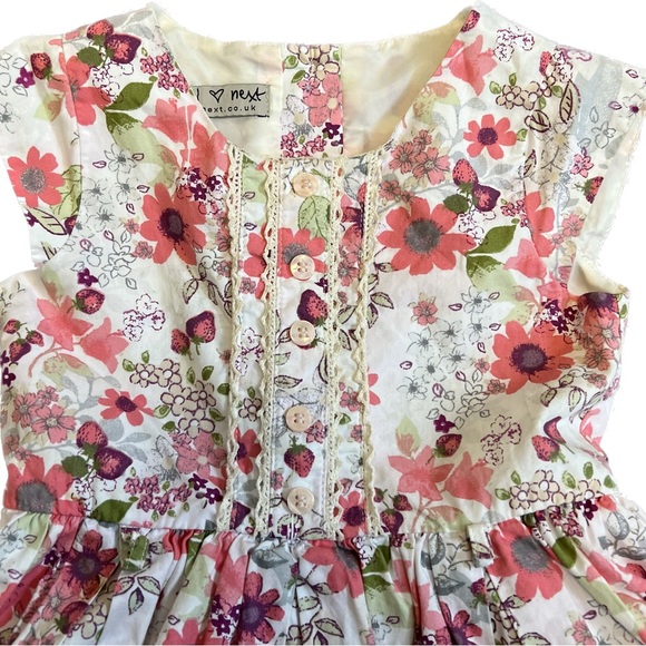 Floral dress from NEXT size 4 tulle under skirt - Picture 3 of 5